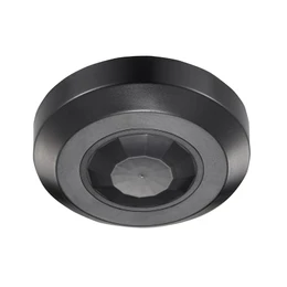 Фото #1 товара Датчик движения PRIME-PIR-SURFACE-R76-200W-BK (230V, 0.87A, SLIM, IP20) (Arlight, Пластик, 5 лет)