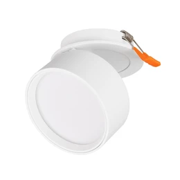 Фото #1 товара Светильник LGD-POT-BUILT-R85-12W Warm3000 (WH, 100 deg, 230V) (Arlight, IP44 Металл, 5 лет)