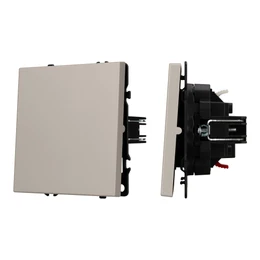 Фото #1 товара Механизм выключателя одноклавишный проходной SWT-NOBE-MKP1-SFPL-CA (230V, 10A) (Arlight, -)