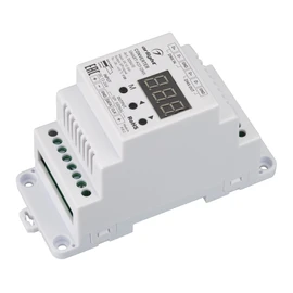 Фото #1 товара Конвертер SMART-K37-DMX (12-24V, SPI, DIN, 2.4G) (Arlight, Металл)