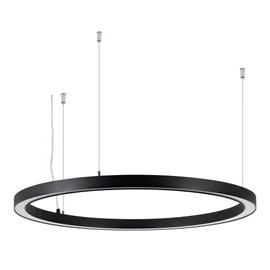 Фото #1 товара Светильник SP-CIRCLE-HANG-O3535-D700-40W Warm3000 (RAL9005, 120 deg, 230V) IP40 LED (Arlight, Алюминий)