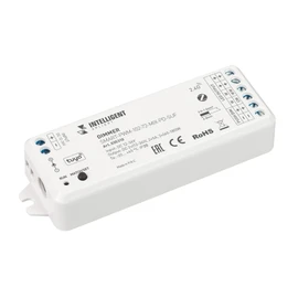 Фото #1 товара INTELLIGENT ARLIGHT Диммер SMART-PWM-102-72-MIX-PD-SUF (12-36V, 2x5A, ZB, 2.4G) (IARL, Пластик)