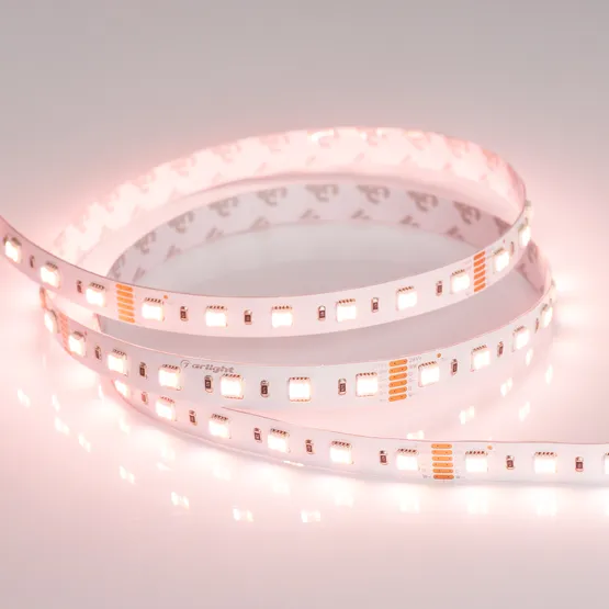 Фото #4 товара Светодиодная лента RT 2-5000 24V RGBW-MIX 12mm (5060-One, 60 LED/m, LUX) (Arlight, 20 Вт/м, IP20)