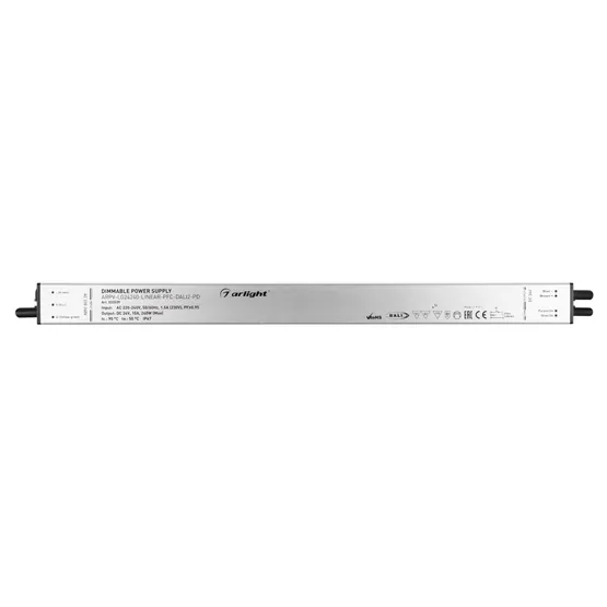 Фото #2 товара Блок питания ARPV-LG24240-LINEAR-PFC-DALI2-PD (24V, 10A, 240W) (Arlight, IP67 Металл, 5 лет)