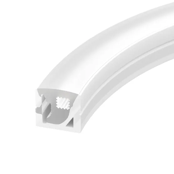 Фото #1 товара Силиконовый профиль WPH-FLEX-1616-SIDE-S11-50m WHITE (Arlight, Силикон)