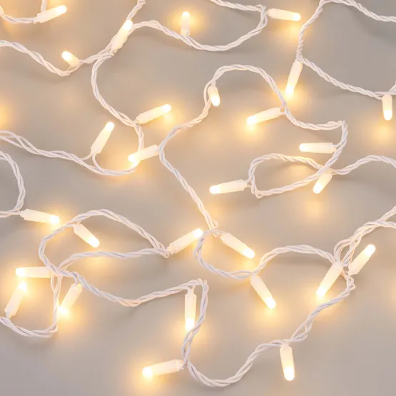 Фото #2 товара Светодиодная гирлянда ARD-STRING-CLASSIC-10000-WHITE-100LED-MILK-STD Warm (230V, 7W) (Ardecoled, IP65)