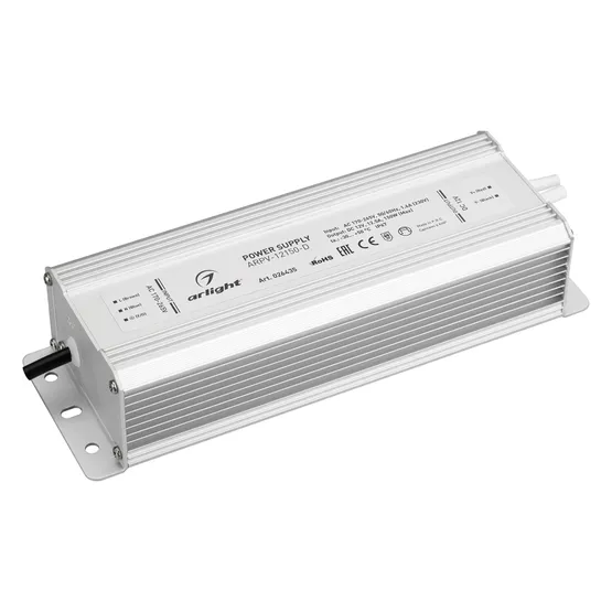 Фото #1 товара Блок питания ARPV-12150-D (12V, 12.5A, 150W) (Arlight, IP67 Металл, 3 года)