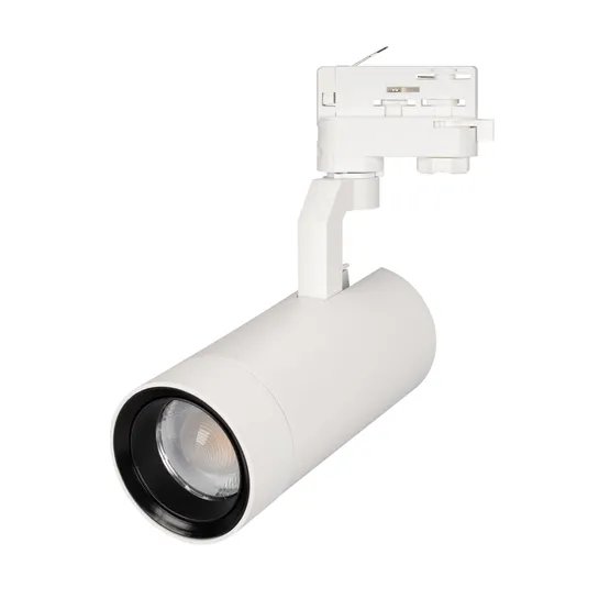 Фото #1 товара Светильник LGD-GELIOS-4TR-R80-30W Warm3000 (WH, 20-60 deg, 230V) (Arlight, IP20 Металл, 3 года)