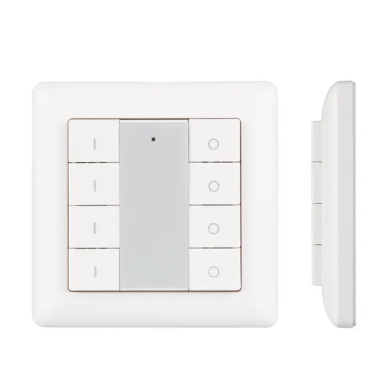 Фото #2 товара Панель Knob SR-KN9550K8-UP White (KNX, DIM) (Arlight, IP20 Пластик, 3 года)