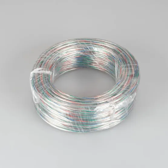 Фото #2 товара Провод питания ARL-20AWG-CLEAR-3Wire-CU-Double (3x0.75mm) (Arlight, -)