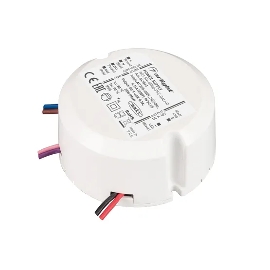 Фото товара Блок питания ARJ-SN-40700-PFC-DALI-R (28W, 9-40V, 0.7A) (Arlight, IP20 Пластик, 3 года)