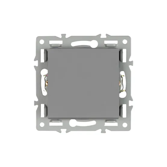 Фото товара Механизм выключателя одноклавишный проходной SWT-MKP1-PL-GR (250V, 16A) (Arlight, -)