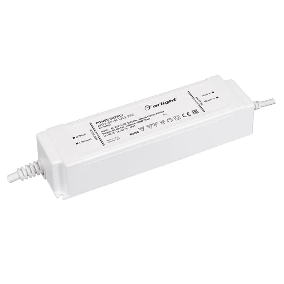 Фото товара Блок питания ARPJ-SP-961050-PFC (100W, 48-96V, 1.05A) (Arlight, IP67 Пластик, 5 лет)