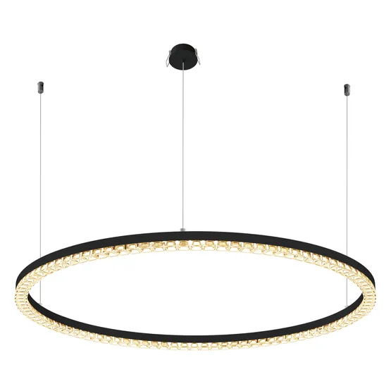 Фото #2 товара Светильник SP-DIAMOND-R850-40W Warm3000 (BK, 45 deg, 230V, TRIAC) (Arlight, IP20 Металл, 5 лет)