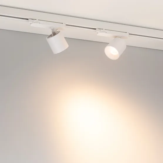 Фото #2 товара Светильник LGD-DYKE-4TR-R60-8W Warm3000 (WH, 20 deg, 230V) (Arlight, IP20 Металл, 5 лет)