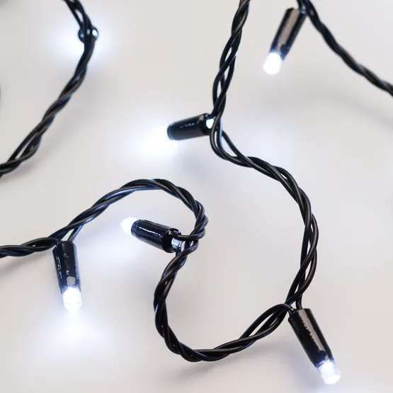 Фото #4 товара Светодиодная гирлянда ARD-STRING-CLASSIC-10000-BLACK-100LED-STD WHITE (230V, 7W) (Ardecoled, IP65)