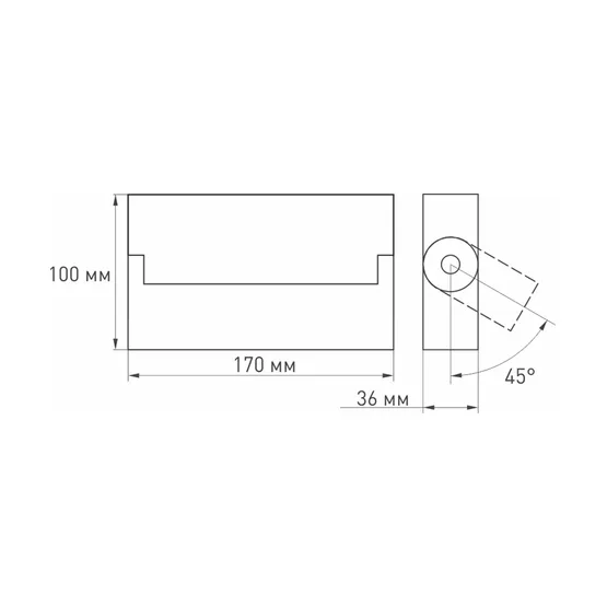 Фото #5 товара Светильник SP-LOFT-SURFACE-S170-10W White6000 (BK, 24 deg) (Arlight, IP40 Металл, 3 года)