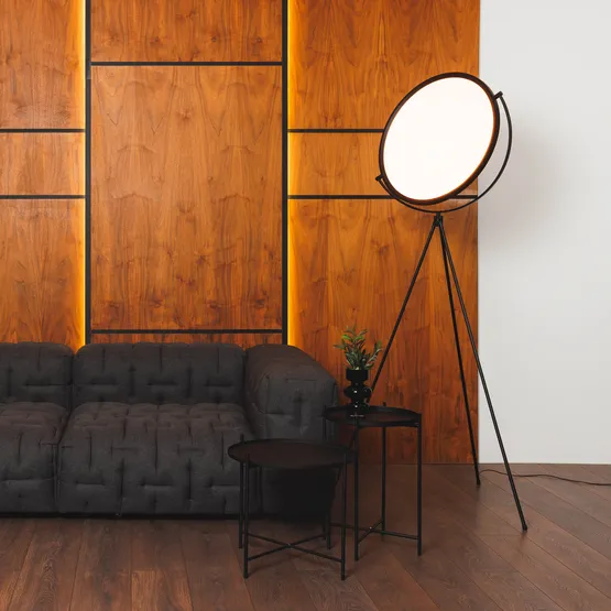 Фото #4 товара Светильник SP-LUNAR-FLOOR-D660-35W Dim-to-Warm (BK, 120 deg, 230V) (Arlight, IP20 Металл, 5 лет)