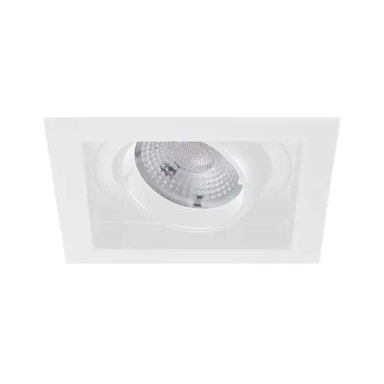 Фото #1 товара Светильник MS-VORTEX-BUILT-S90x90-12W Warm3000 (WH-WH, 40 deg, 230V) (Arlight, IP20 Металл, 5 лет)