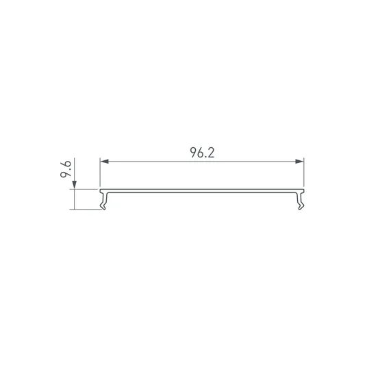 Фото #2 товара Экран ARH-POWER-W120-2000 OPAL (Arlight, Пластик)