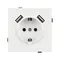 Минифото #3 товара Механизм розетки с USB зарядкой SCT-TENDO-MUAA-SFPL-WH (230V, 16A) (Arlight, -)