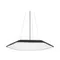 Минифото #1 товара Светильник SP-TIARA-SLIM-HANG-H50-L800x720-75W Day4000 (BK, 160 deg, 230V) IP33 (Arlight, Металл)