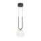 Минифото #1 товара Светильник SP-BEADS-HANG-U-R130-10W Warm3000 (BK-GD, 275 deg, 230V) (Arlight, IP20 Металл, 5 лет)