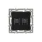 Минифото #3 товара Механизм компьютерной розетки двойной SCT-MPC2-PL-BK (RJ-45, CAT6) (Arlight, -)