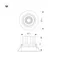 Минифото #2 товара Светильник MS-VORTEX-BUILT-R90-12W Warm3000 (BK-BK, 20 deg, 230V) (Arlight, IP20 Металл, 5 лет)