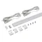 Минифото #1 товара Набор для светодиодной подсветки ARL-KIT-SLIM-FC 24V Warm3000 (14,4 W/m, IP20, 2m) (Arlight, Алюминий+пластик)